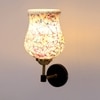 Devansh Metal Electric Wall Light in Black Colour with Multi Shade Count of 1 Light