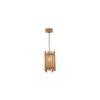 Palisade Beige Solid Wood Single Hanging Light