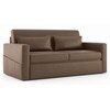 Camden 3 Seater Pull Out Sofa cum Bed In Mocha Brown Colour
