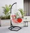 Geneva Wicker Swing In White Color