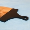 Ireka Homes SnipSnap Acacia Wood Chopping Board – Black Handle Cutting Board