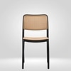 Kepler Brooks Zen Cafeteria Dining Chair in Black Colour
