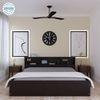 Pheme Engineered Wood Queen Size Drawer Storage Bed In Laminate Finish