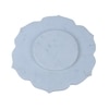 Marble Brass Inlay Flower Shape Platter