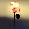 Devansh Metal Electric Wall Light in Black Colour with Multi Shade Count of 1 Light