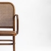 Mehro Solid Wood Dining Chair in Walnut Colour