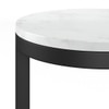 Collins Metal Drink Table In Black Finish