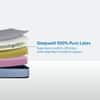 Sleepwell Ortho Pro Latex Mattress Medium Firm Orthopedic Support Double 84x47x6 Inch