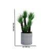 White Artificial Plant With Pot