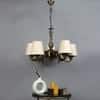 Devansh Metal Electric Wall Light in Red Colour with Red Shade Count of 1 Light