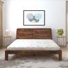 Samriddh Solid Wood King Size Non Storage Bed In Provincial Teak Finish