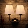 Devansh Metal Electric Wall Light in Gold Colour with Multo Shade Count of 2 Lights