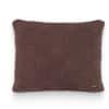 Square Check Nutmeg Decorative Cushion Cover 16 x 16 Inches