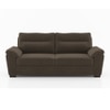 Adelaide Essential 3 Seater Fabric Sofa in Daschund Brown Colour