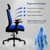 Eterna High Back Ergonomic Study Chair in Black Colour