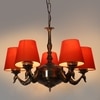 Devansh Gold Antique Wall Mounted Lamp With Off-White Cotton Shade