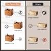 Inseparables Teak Wood Cutlery Holder Black With Cane