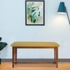 Adikia Solid Wood Bench In Provincial Teak Finish