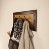 Lester Wooden Wall Coat Hanger Cum Key Holders