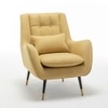 Dowdle Accent/Lounge Chair Yellow