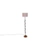 Ewan Grey Cotton Shade Floor Lamp