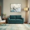 Apollo 2 Seater Fabric Sofa in Malibu Colour