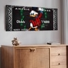 Paintingmantra Money Maker Pop Art Canvas Wall Painting Office Decor 22x46 Inch