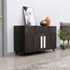 Hexa Red Multipurpose Storage Cabinet With 2 Drawer 2 Door in Flower Wenge Colour