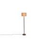 Darlene Grey Cotton Shade Floor Lamp