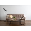 Scandinavian Turner Large Round Coffee Table Walnut Finish