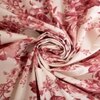 Cora Cream Floral 400 TC Cotton Flat Super King Size Bedsheet with 2 Pillow Covers – Threads