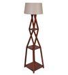 XX Shefl Floor Lamp in Beige Shade