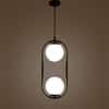 Eliante Serence Black Iron Hanging Light With E27 Holder In Black Colour
