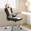Mika Leatherette Study Chair in White Colour