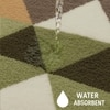Luxe Home Super Soft Canada Triangle mat (40x60 cm) - Pack of 1