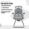 Kepler Brooks Marvel Visitor Chair in Grey Colour