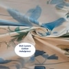 Threads Silky Touch Premium Super King Size Flat Bedsheet 275 x 275 cms