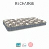 Recharge Orthopedic With Rebotech Technology 4.5 Inch Single Size Bonded Foam Mattress (72X35 Inches) Double-Sided Quilted, Premium Knitted Fabric