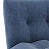 Palermo 3 Seater Click Clack Sofa cum Bed In Midnight Indigo Blue Colour