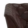 Weston 2 Seater Leather Sofa (Chocolate)