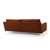 Velore Fabric Sofa (Brown)