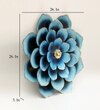 W-Veda Abstract Metal Wall Decor in Multicolor Set of 1