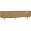 Scandinavian Forres TV Cabinet Natural Wood Finish