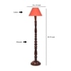 Devansh Wooden Floor Lamp