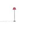Denzel Pink Cotton Shade Floor Lamp