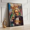 The Castle Decor Motivational Mafia Leader Wall Art Framed Painting 20x30 Inch