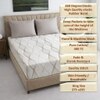 Eon Cream Abstract 400 TC Cotton Fitted Super King Size Bedsheet with 2 Pillow Covers – Threads