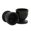 Opulent Marble Egg Vault set of 2