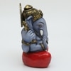 Ganpati Polyresin  Figurine in Blue Colour