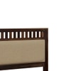 Vrinda Solid Wood King Size Bed In Hydraulic Storage Bed In Provincial Teak Finish